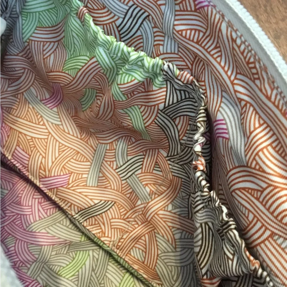 The Sak Silver and Gray Shoulder Bag with Modern Design - Picture 5 of 5